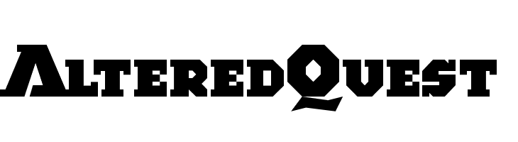 Altered Quest Шрифта