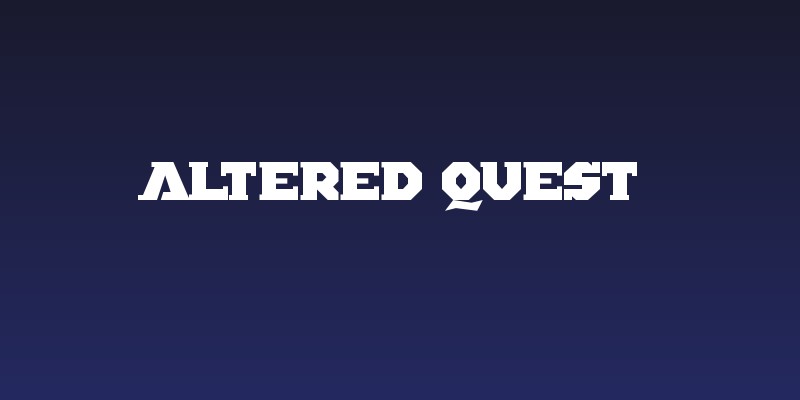 Altered Quest Social Header