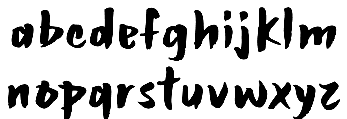 Altered Vision Font LOWERCASE