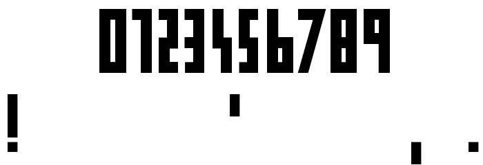 Altering The Future Font OTHER CHARS