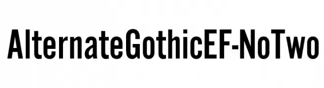 AlternateGothicEF-NoTwo 
