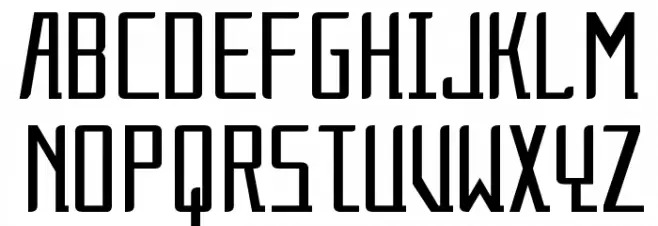 Alternation Condensed Fonte MAIÚSCULAS