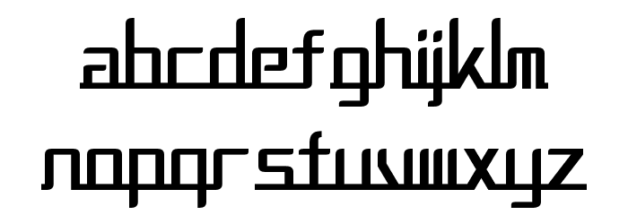 Alternation Condensed Font LOWERCASE