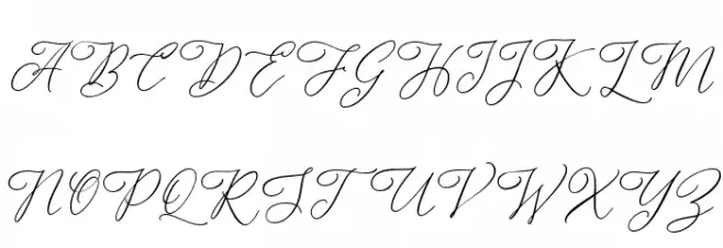 Alternation FREE 字体 大写