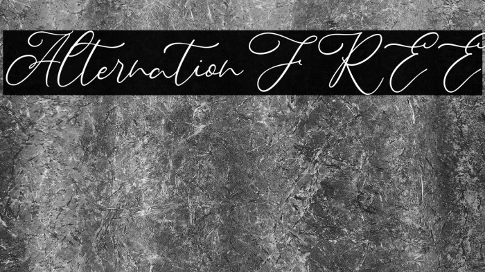 Alternation FREE Example 1