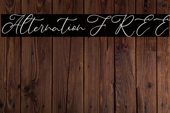 Alternation FREE Example 3