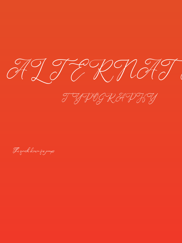 Alternation FREE Poster