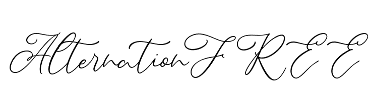 AlternationFREE  font caratteri gratis