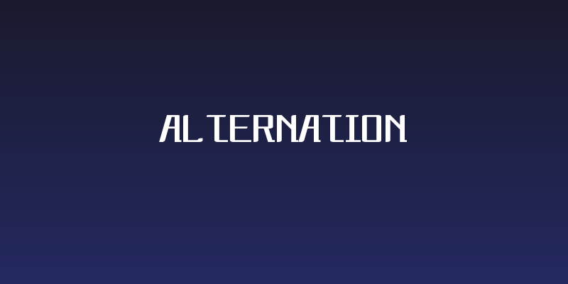 Alternation Social Header