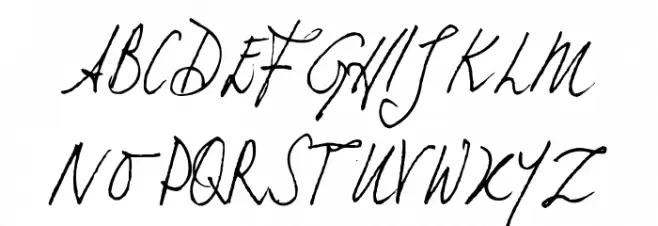 Alternika Millenium Schriftart Groß
