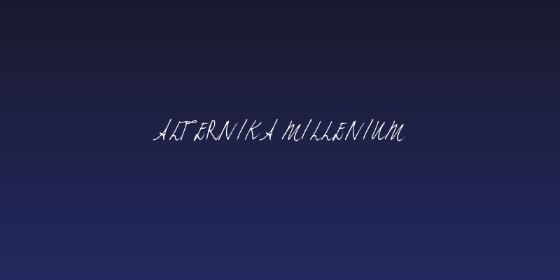 Alternika Millenium Social Header