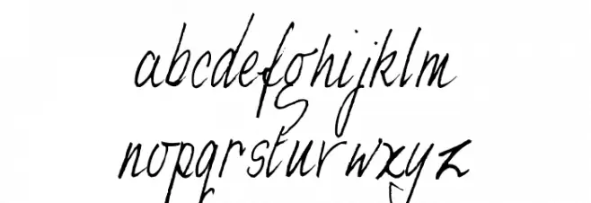 Alternika Millenium 字体 小写