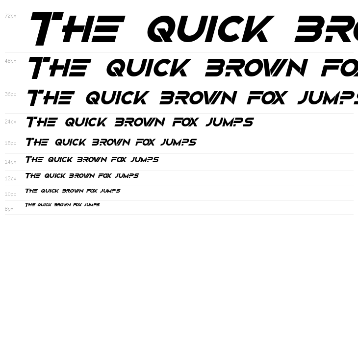 Alternity Bold Italic Waterfall