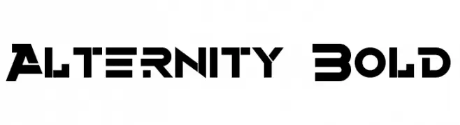 Alternity Bold  Descarca Fonturi Gratis