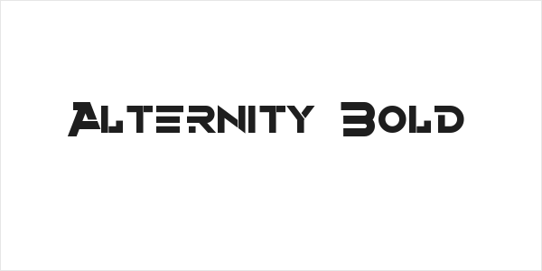 Alternity Bold Logo