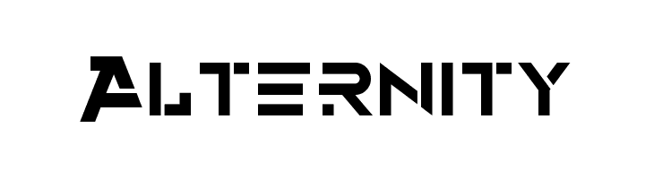 Alternity  font caratteri gratis