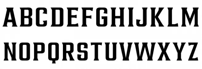 AlterousText Schriftart Groß