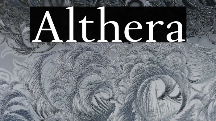 Althera Example 1