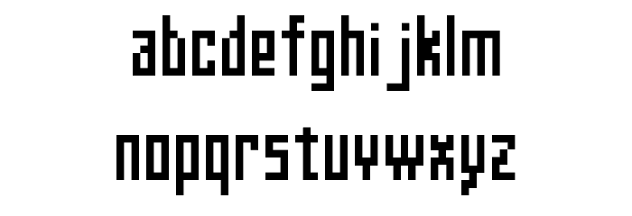 Altima Font LOWERCASE