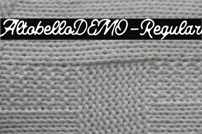 AltobelloDEMO-Regular Example 1