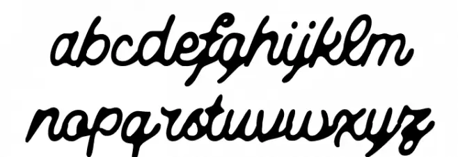 AltobelloDEMO-Regular 字体 小写
