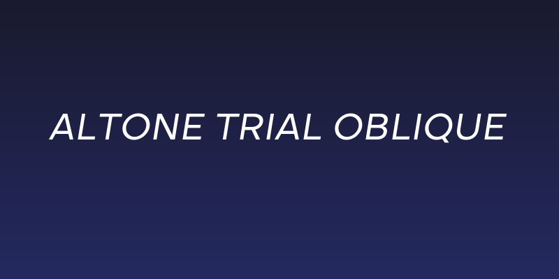 Altone Trial Oblique Social Header