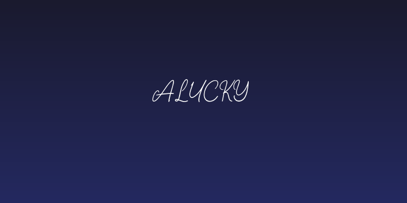 Alucky Social Header