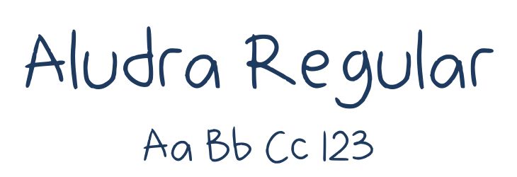 Aludra Regular Font Preview