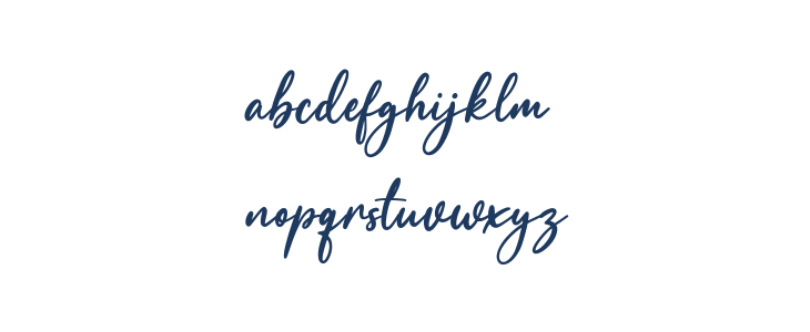 Alulla Saffia Free Regular Lowercase