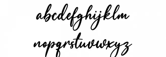 Alulla Saffia Free Regular Caratteri MINUSCOLO