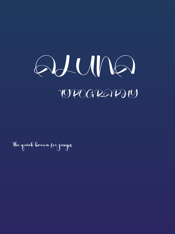 Aluna Poster