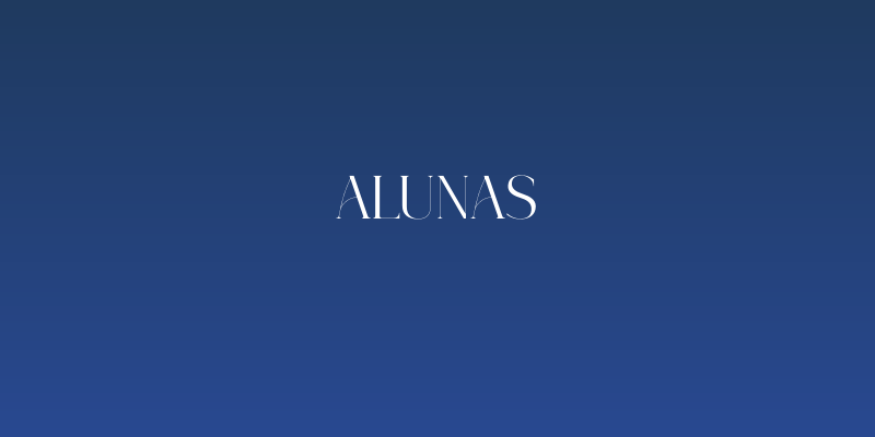 Alunas Social Header