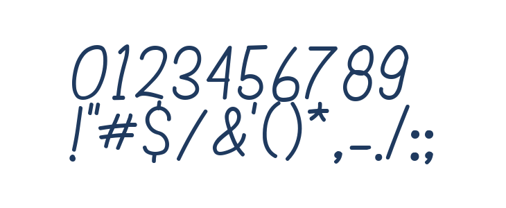 Aluria Regular Other Characters