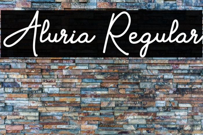 Aluria Regular Example 2