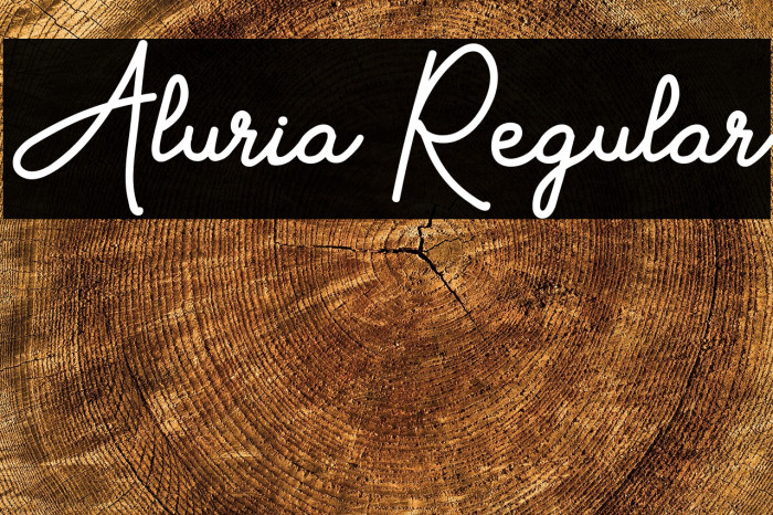 Aluria Regular Example 3