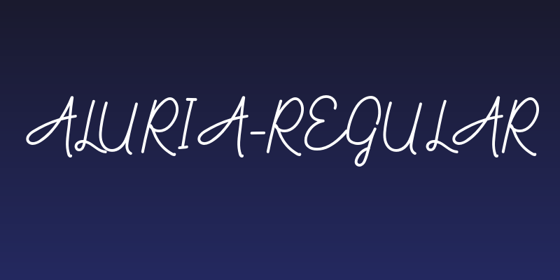 Aluria-Regular Social Header