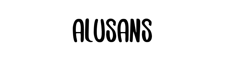 Alusans  免费字体下载