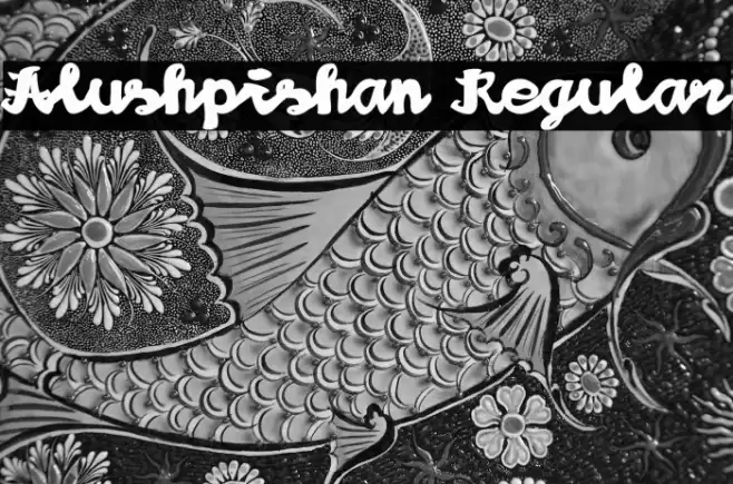 Alushpishan Regular Font examples