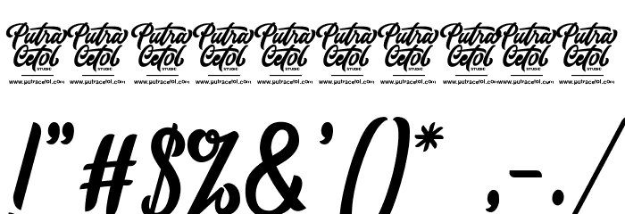 Alvarisky Font OTHER CHARS