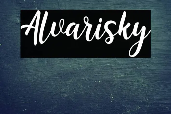 Alvarisky Example 1