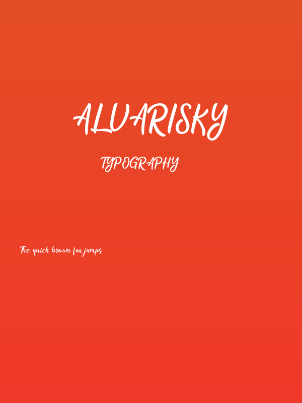 Alvarisky Poster