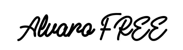 Alvaro FREE  Descarca Fonturi Gratis