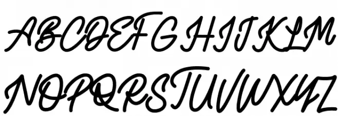 Alvaro FREE Font UPPERCASE