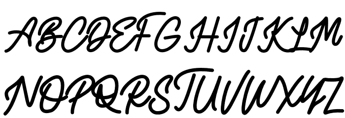 AlvaroFREE Font UPPERCASE
