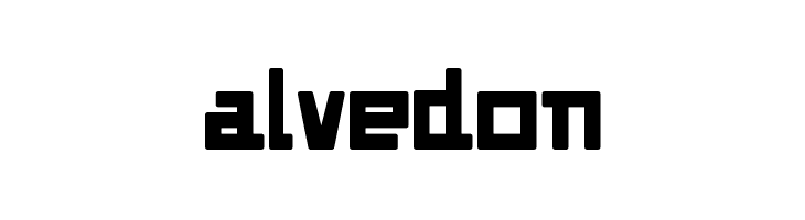 Alvedon  免费字体下载