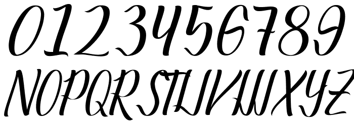Alverion Font OTHER CHARS