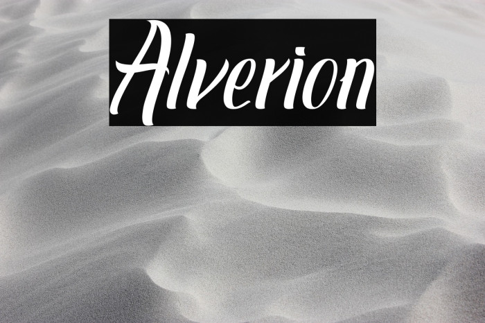 Alverion Example 2