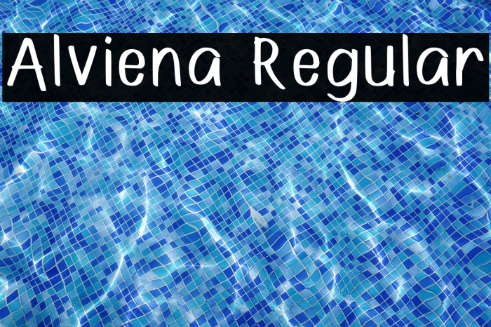 Alviena Regular Example 2