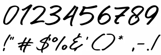 Alvifont Font OTHER CHARS