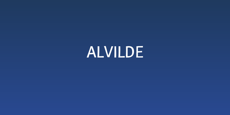 Alvilde Social Header